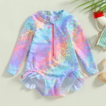 Girl swimsuits hot sale long sleeve