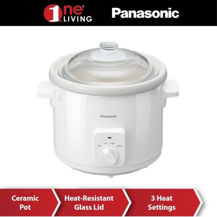 Panasonic 3.0L Slow Cooker NFN31AWSK Lazada