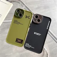 {L electronic shell} ญี่ปุ่นL electronic shellแฟชั่นแบรนด์ WTAPS กรณีสำหรับ Iphone 14 Pro Max 13 12 11 Pro Max X XS XR 7 8บวกกันกระแทกซิลิโคนอ่อนนุ่มปก