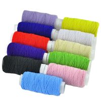 0.5mm 12 color elastic line ultra fine / skirt wrinkled bottom line / color elastic rope / round elastic band / rubber band