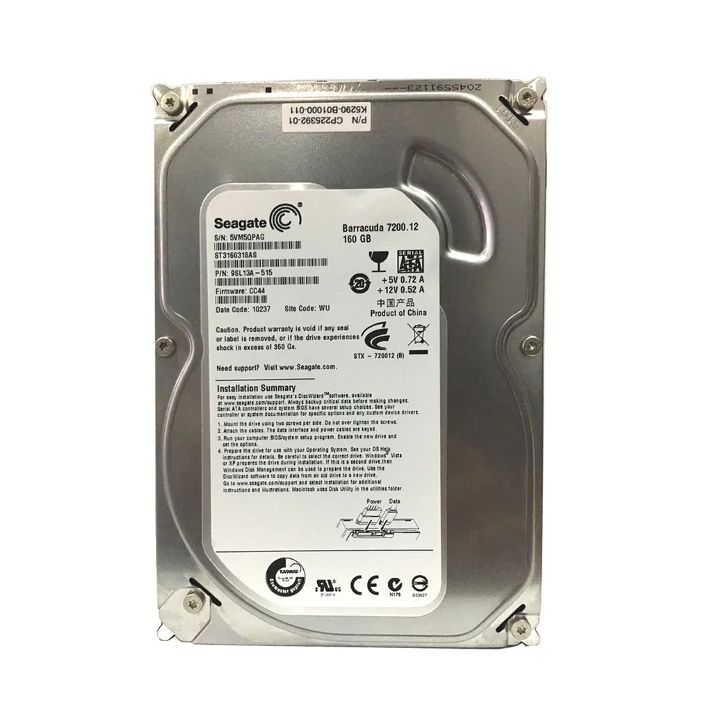 HDD PC Seagate 160gb Sata