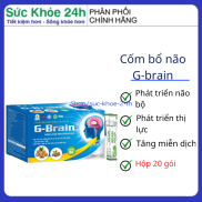 Cốm bổ não dinh dưỡng G-brain nobel kids palatinum DHA giúp phát triển não