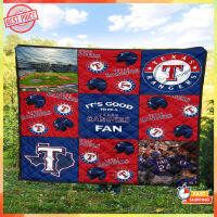 Its Good To Be A Texas Rangers    flannel blanket Decor Home Full Size   flannel blanket