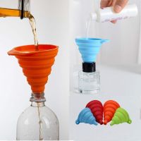 【CW】 Collapsible Silicone Funnel   - Food Aliexpress