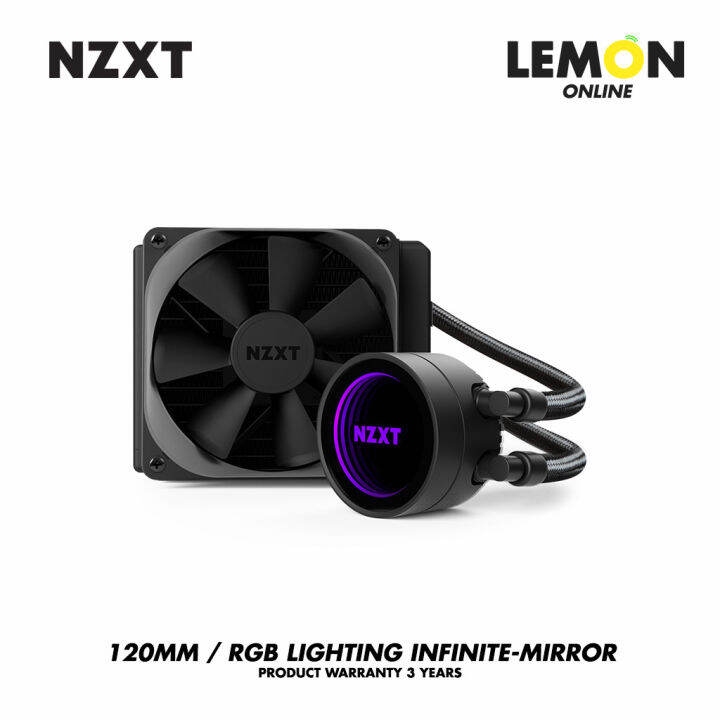 NZXT KRAKEN M22 AIO LIQUID COOLER 120MM W/ RGB 3Y Lazada.co.th