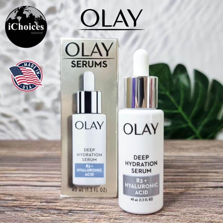 [Olay] Serums Deep Hydration Serum With B3 + Hyaluronic Acid 40 ML โอ ...