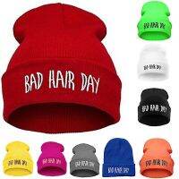 [Hat vendor]หมวกกีฬาทรง Beanies,หมวกแฟชั่นอบอุ่นหมวกฤดูหนาวกับวันผมไม่ดีผู้หญิงผู้ชายหมวกฮิปฮอปโครเชต์ถักหมวกหมวกสำหรับทุกเพศ