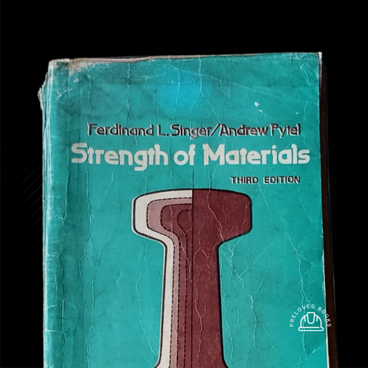 Strength of Materials [Third Edition] by Singer & Pytel Lazada PH