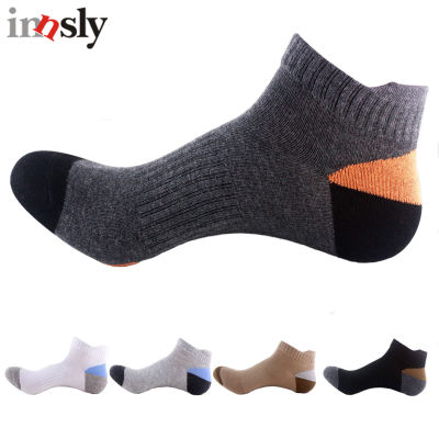 Men Athletic Socks Fashion Cosy Cotton Breathable Sweat Deodorant Sport Ankle Socks
