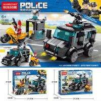 ProudNada Toys ของเล่นเด็ก ตัวต่อเลโก้ เลโก้ ตำรวจ LELEBROTHER POLICE 313 PCS 8651