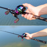 S Ouilang 2.1เมตรเบาคาร์บอนไฟเบอร์หล่อคันเบ็ดและรีลชุด Baitcasting รีล C Ombo สำหรับเบสปลาเทราท์ปลาคาร์พ Fishing.2023