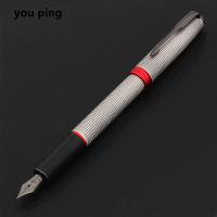 Luxury Quality Jinhao 75 Metal red silver Bronze Fountain Pen Financial Office Student School Stationery Supplies Ink Pens