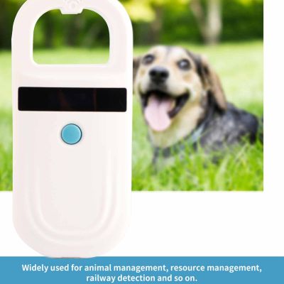 Microchip Animal Reader เครื่องสแกน ID สัตว์แบบชาร์จไฟได้ Microchip Scanner เครื่องสแกนป้ายชื่อสัตว์เลี้ยง Microchip Reader