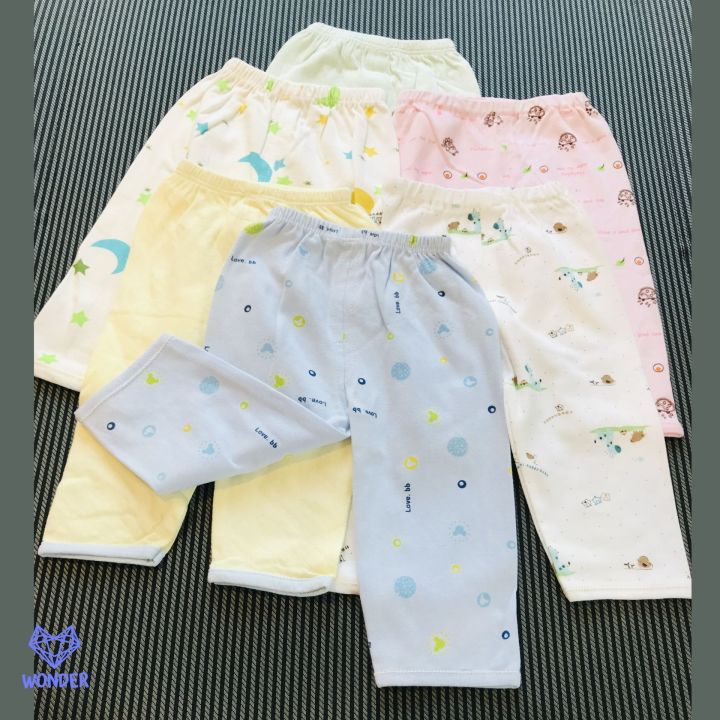 ราคา-ตัว-คละสี-คละลาย-กางเกงเด็กแรกเกิด-nb-ผ้าคอตตอน-เนื้อนิ่ม-ชุดเด็กแรกเกิด-ของใช้เด็กแรกเกิด-เสื้อผ้าเด็กอ่อน-เตรียมคลอด-newborn-bs146