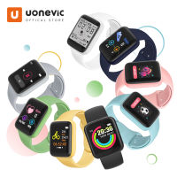 Uonevic Smartwatch 2021 นาฬิกาสมาทวอช D20 สำหรับเด็กนาฬิกาสปอร์ตกันน้ำสำหรับผู้ชาย สุขภาพ สำหรับผู้หญิง Sleep Tracker Y68 สำหรับ iOS Android