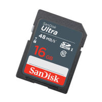 พร้อมส่ง SanDisk Ultra 16GB C10 UHS-I SDHC SDXC การ์ดหน่วยความจำ SD วิดีโอ Full HD การ์ดกล้อง รุ่นเก่า บัตรเก็บข้อมูล