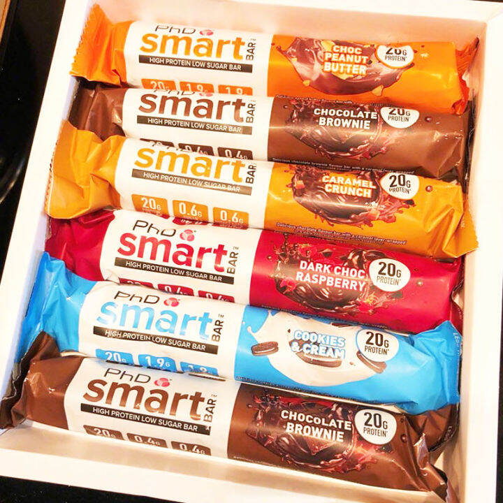 PhD protein bar Smart Bar intelligent meal replacement full low calorie