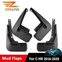 Zeratul บังโคลนป้องกันที่กันโคลนติดรถยนต์ ABS สำหรับแผ่นบังโคลนรถ Toyota C-HR CHR 2016-2020อุปกรณ์อะไหล่รถยนต์