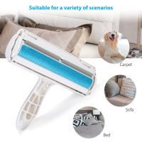 Pet Hair Remover Roller - Dog &amp; Cat Fur Remover with Self-Cleaning Base - Efficient Animal Hair Removal Tool - Perfect for Furniture  Couch  Carpe