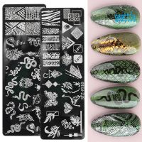 Plat Stempel Kuku Aneka Motif Tahan Karat Untuk Nail Art 5211059◕