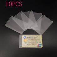 CRDITE Vỏ Bọc Thẻ Nhựa PVC Chống Nước Chống Ic Trong Suốt Tiện Dụng Vỏ Bọc