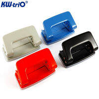 KW-Trio 09880 เครื่องเจาะกระดาษ 10แผ่น 2-Hole Punch คละสี 1 ชิ้น สำหรับเข้าแฟ้ม ตุ๊ดตู่ อุปกรณ์สำนักงาน โรงเรียน