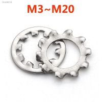 ❡☞₪ Gasket M2 M2.5 M3 M4 M5 M 6M 8M10-M30 304 Stainless Steel Internal Toothed Gasket Washer Lock Washer External Teeth Lock Washer