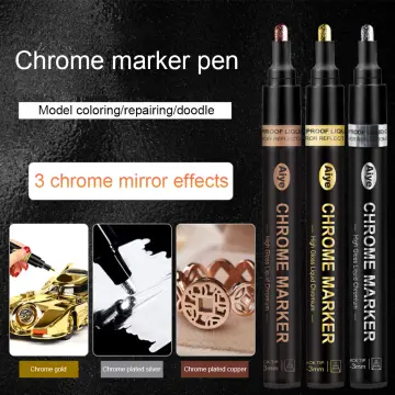 Chrome Mirror Marker, Liquid Mirror Marker