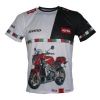 Tuono Aprilia 2023！V4 New！1100 T-shirt lelaki dicetak High quality products （Freeprinting of names）