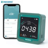 INKBIRD WIFI Air Quality Detector,CO2 Carbon Dioxide &amp; Temperature &amp;Humidity Meter With Free APP Remote Monitor and Data Export