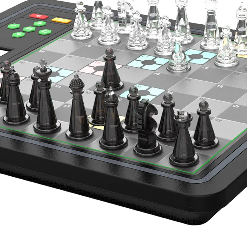 AI-Xadrez Board com tela LCD, jogo de xadrez eletrônico, Sensor de Xadrez  Magnético, Aprendizagem Novato