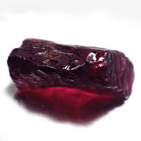 พลอยแท้ธรรมชาติ 100% โรโดไลท์ (Rhodolite) พลอยก้อนแท้ ไม่เผา ม่วงอมชมพู 21.17 กะรัต