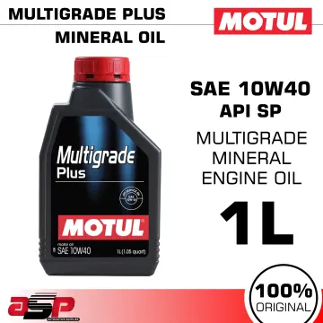 Motul Engine Oil 3000 PLUS 4T 10W-40 HC TECH Genuine Product 1 Liter I  Bdecs Moto Supply