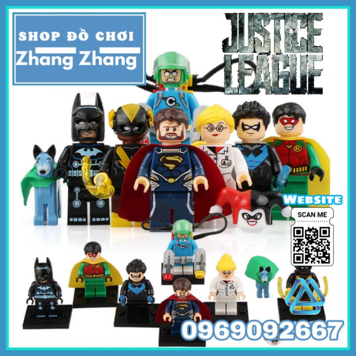 FREESHIP MAX] Đồ chơi Xếp hình Batman Robin Nightwing - CondimentKing -  Harley Quinn Black Vulcan Superman Lego Minifigures Xinh X0198 [Shop Đồ  Chơi Zhang Zhang] 