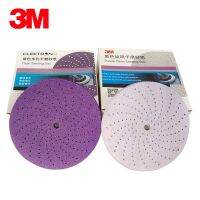 10PCS 3M Authentic Original Purple Clean Whirlwind Dry Abrasive SandPaper P80/120/180/240/320/400/500 Car Painting Power Sanders