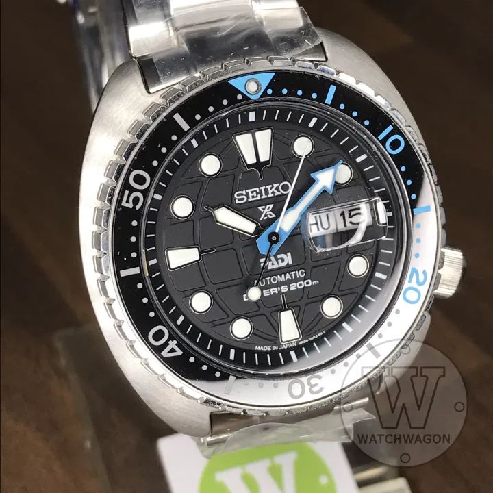 Watchwagon] Seiko PROSPEX SRPG19 KING TURTLE PADI Special Edition Made in  Japan 200m Water Resistant Sapphire Crystal Ceramic Bezel Gents Divers  Watch Case Width 45mm srpg19j1 srpg19j | Lazada Singapore