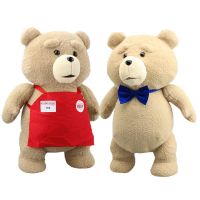 46cm TED Plush Movie Teddy Bear TED 2 Plush Doll Toys In Apron styles Soft Stuffed Animals Plush Toys Animal Dolls for Kids Gift