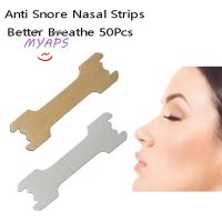 【cw】 50 Pack Anti Snoring Nasal Strips Sleep Right Aid To Breathe Better Stop Snoring 1