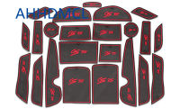 รถ Anti-Dirty Pad ประตู Groove Gate Slot ถ้วย Armrest Storage Pad Anti-Slip Mat สำหรับ CHANA Changan CS75 2013 2014 2015 2016