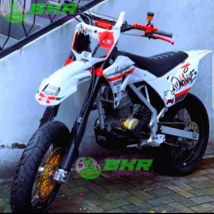 DEKAL KLX BF SUPERMOTO DECAL KLX 150 BF KLX GORDON KLX OLD KLX S