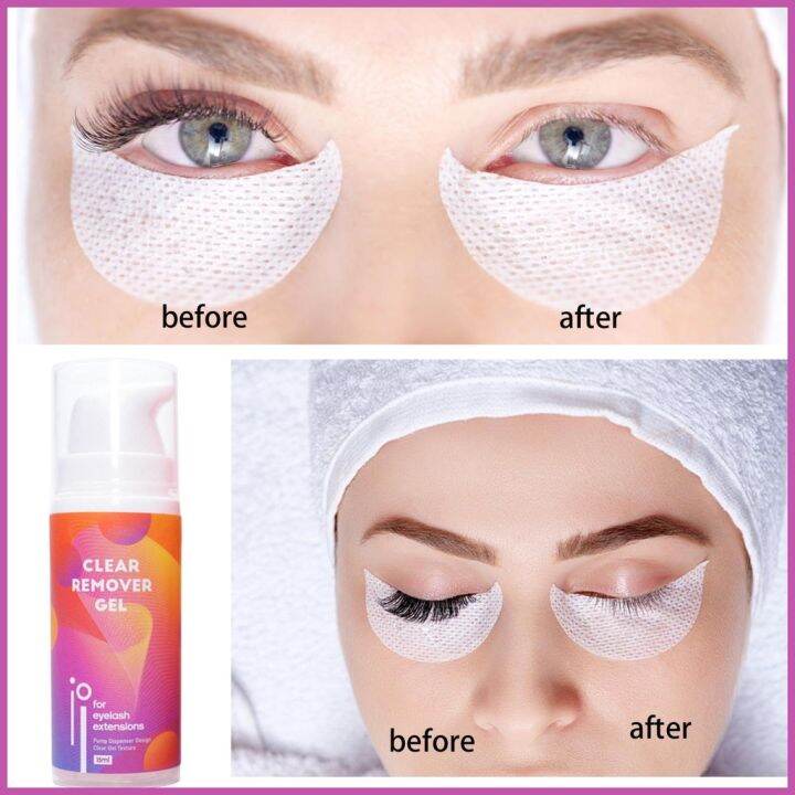 15ml Gel Remover for Clean Eyelash Extensions Funmix Fast Removal No Odor Nonirritation Eyelash