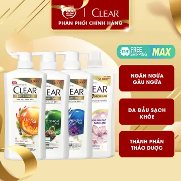 Dung tích của Dầu gội Clear bạc hà là bao nhiêu?
