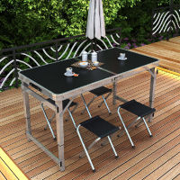 Spot parcel post Folding Table Outdoor Folding Table Sub Stall Floor Push Foldable Table Folding Table Sub Household Dining Table Portable Aluminum Alloy Table