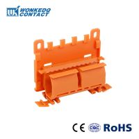 【DT】 hot  10Pcs 222-500 Mounting Carrierr With Strain Relief Plate 222-505 Fast Wire Splicing Connectors DIN Rail Terminal Block Holder