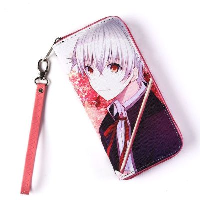 （Layor wallet）กระเป๋าสตางค์ผู้หญิงอะนิเมะ K Isana Yashiro ผู้ชายผู้หญิง39; S กระเป๋ามีซิปยาวสีสันสดใส