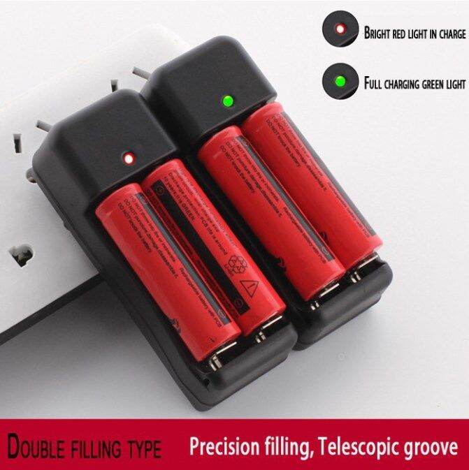 [Local Delivery] Universal Dual Slots18650 Battery Charger For 3.7V4
