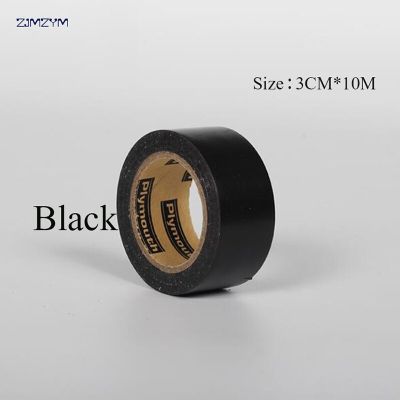 3cm*10M Wire Flame Retardant Electrical Insulation Tape PVC Tape Waterproof Color Self-adhesive Electrician Tape Adhesives Tape