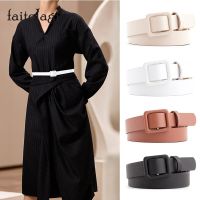 2020 New Women Belt for Jeans PU Leather Ladies Dress Waist Belt Strap Black Red Brown Female Waistband for Coat ceinture femme