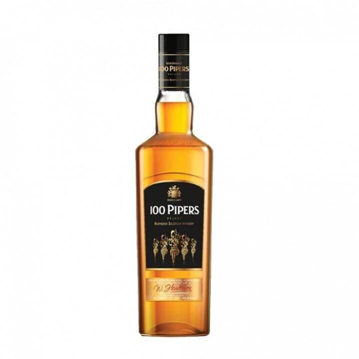 100 Pipers Deluxe Blended Scotch Whisky 700ml Lazada PH