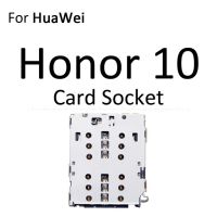 ถาดอ่านซิมการ์ดซ็อกเก็ตสำหรับ Huawei Honor View 10 Lite 10i Bkl-al00 Al20 Tl00ขั้วต่อภาชนะ Adapter Micro Sd